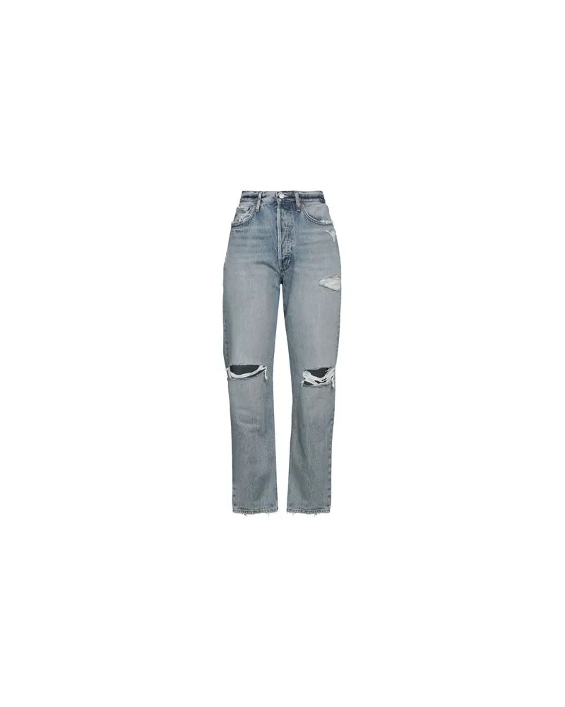 AGOLDE HOSEN & RÖCKE - Jeanshosenauf YOOX.COM Blau