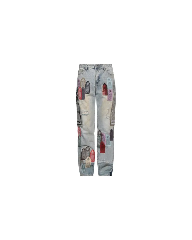 WHO DECIDES WAR HOSEN & RÖCKE - Jeanshosenauf YOOX.COM Blau