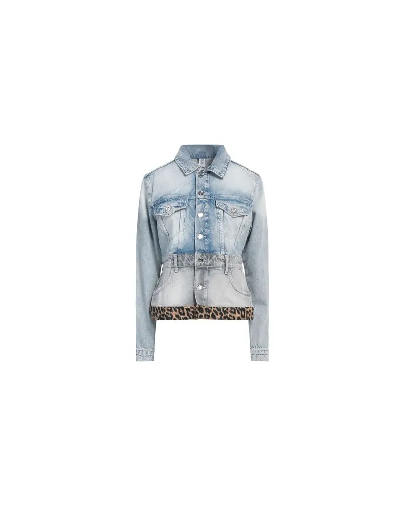 Liu Jo JACKEN & MÄNTEL - Jeansjacken/Mäntelauf YOOX.COM Blau