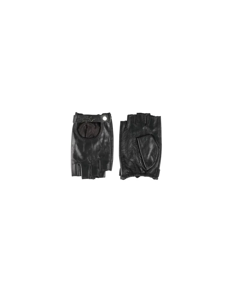 Karl Lagerfeld ACCESSOIRES - Handschuheauf YOOX.COM Schwarz