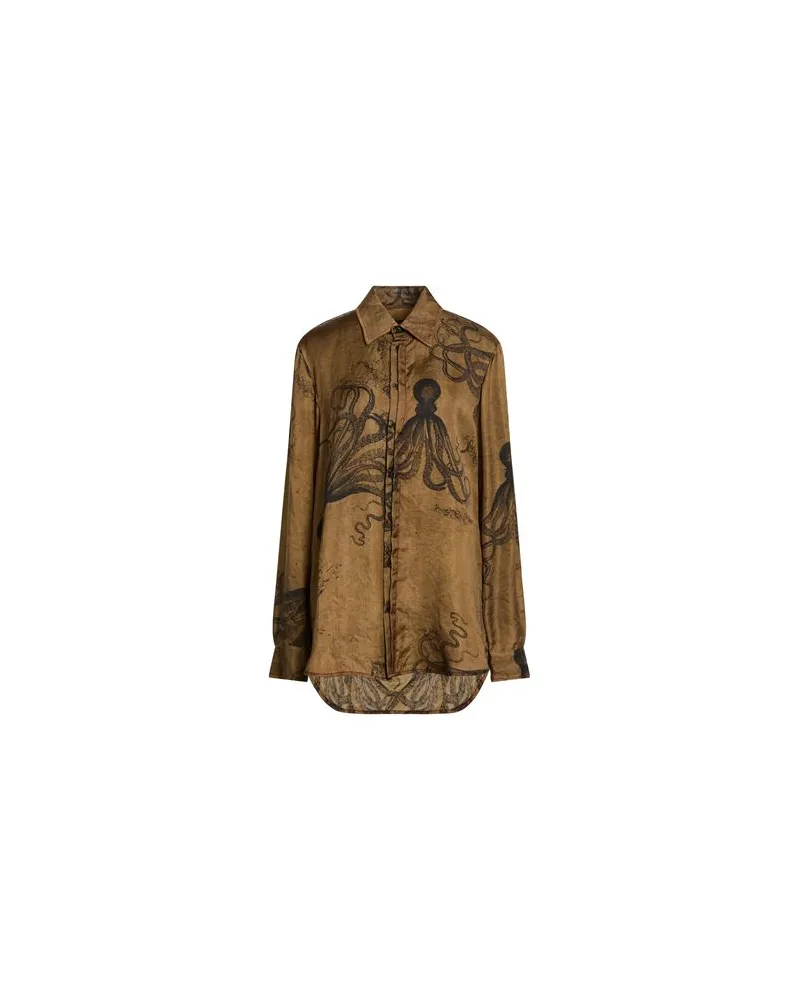 Uma Wang TOPS - Hemdenauf YOOX.COM Khaki