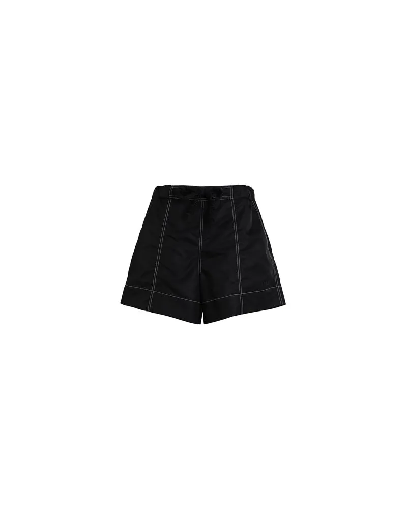 Ganni HOSEN & RÖCKE - Shorts & Bermudashortsauf YOOX.COM Schwarz