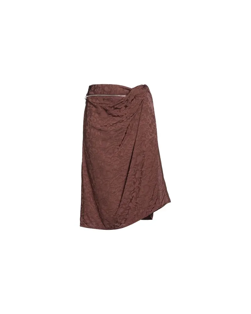 Jacquemus HOSEN & RÖCKE - Midi-Röckeauf YOOX.COM Schokobraun
