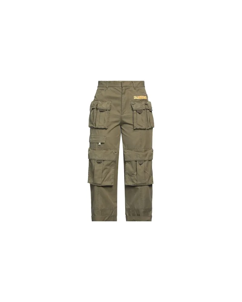 Dsquared2 HOSEN & RÖCKE - Hosenauf YOOX.COM Militärgrün