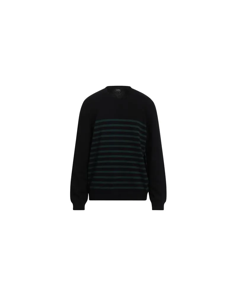 A.P.C. STRICKWAREN - Pulloverauf YOOX.COM Schwarz