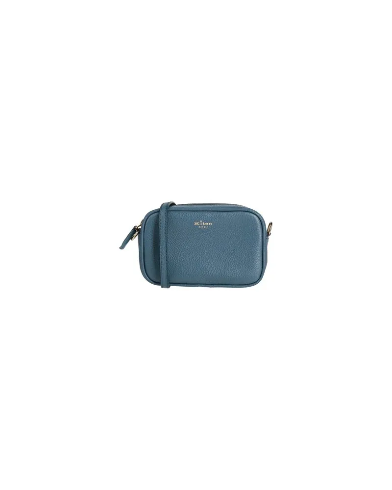 Kiton TASCHEN - Umhängetascheauf YOOX.COM Taubenblau
