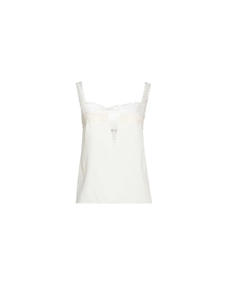 Alberta Ferretti TOPS - Topsauf YOOX.COM Elfenbein