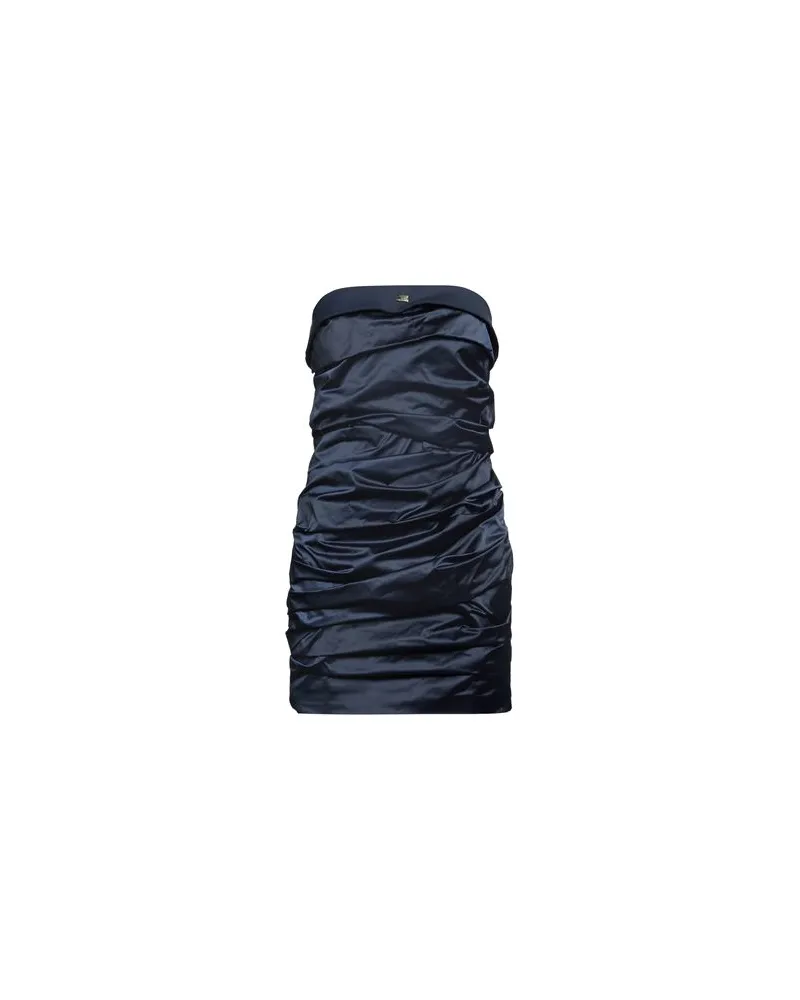 Elisabetta Franchi KLEIDER - Mini-Kleiderauf YOOX.COM Nachtblau