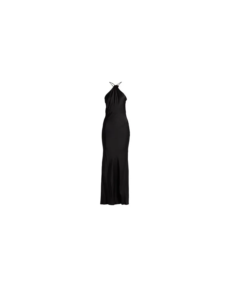 Twin-Set KLEIDER - Maxi-Kleiderauf YOOX.COM Schwarz