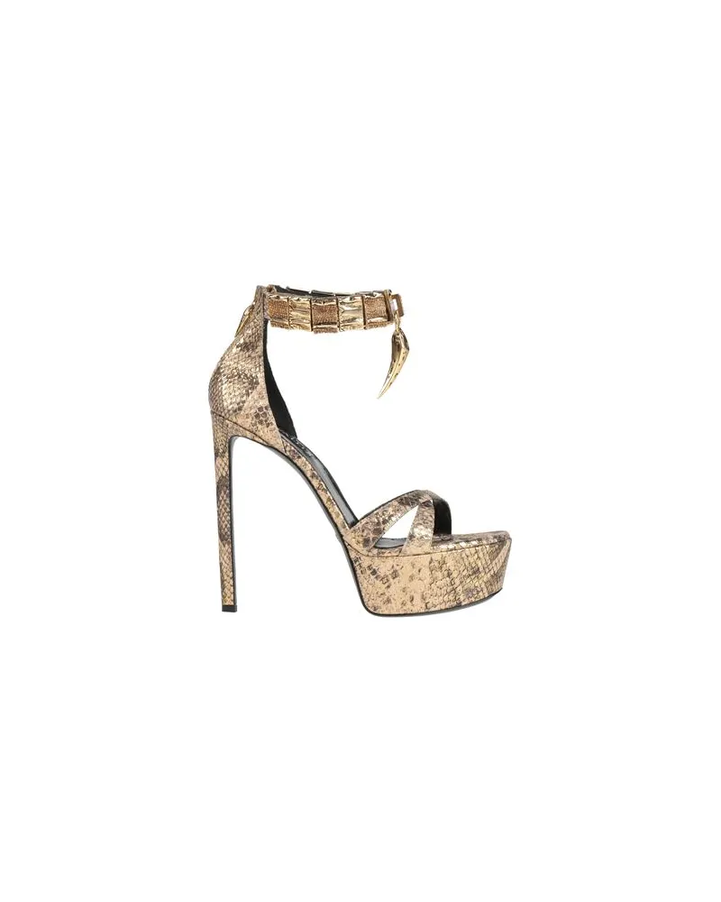 Roberto Cavalli SCHUHE - Sandalenauf YOOX.COM Gold