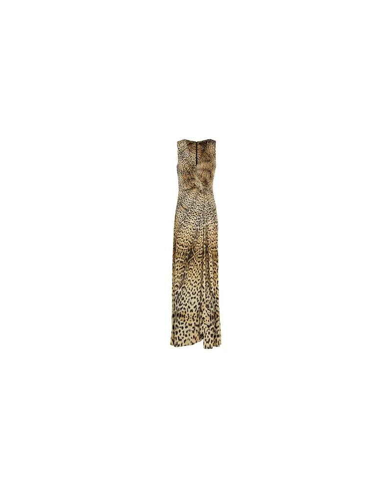 Roberto Cavalli KLEIDER - Maxi-Kleiderauf YOOX.COM Beige