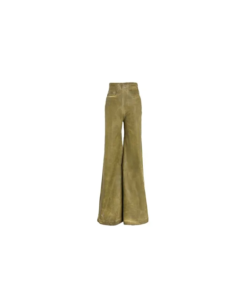 DRKSHDW by Rick Owens HOSEN & RÖCKE - Jeanshosenauf YOOX.COM Salbeigrün