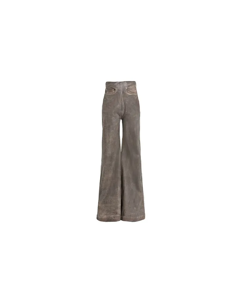 DRKSHDW by Rick Owens HOSEN & RÖCKE - Jeanshosenauf YOOX.COM Maulwurfsgrau