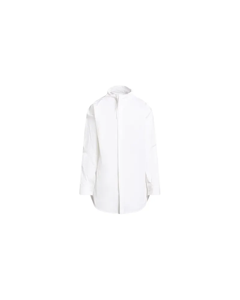 Jil Sander TOPS - Hemdenauf YOOX.COM Weiß