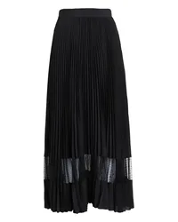 Karl Lagerfeld Maxi-Rock Schwarz