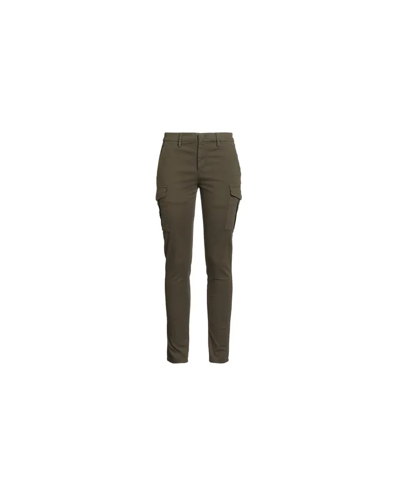 Dondup HOSEN & RÖCKE - Hosenauf YOOX.COM Militärgrün