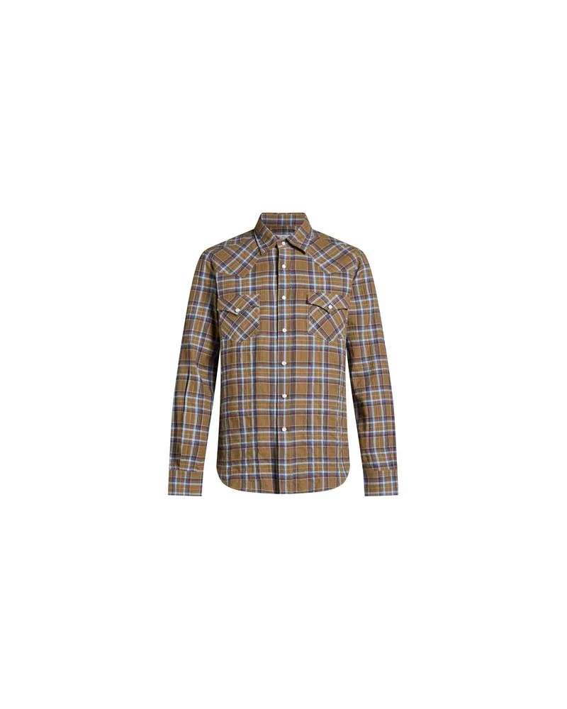Alessandro Gherardi TOPS - Hemdenauf YOOX.COM Khaki