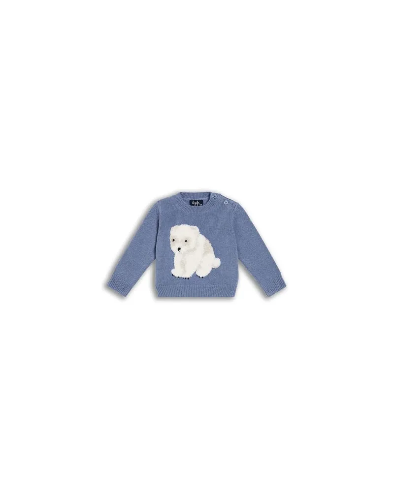 Il Gufo STRICKWAREN - Pulloverauf YOOX.COM Taubenblau