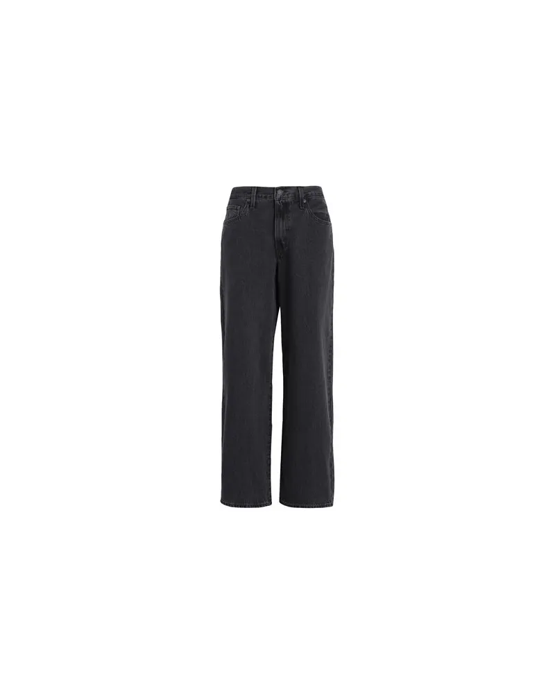 Levi's BAGGY DAD - HOSEN & RÖCKE - Jeanshosenauf YOOX.COM Schwarz