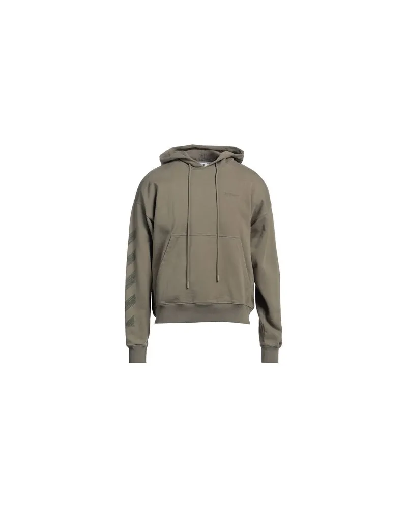 OFF-WHITE TOPS - Sweatshirtsauf YOOX.COM Militärgrün