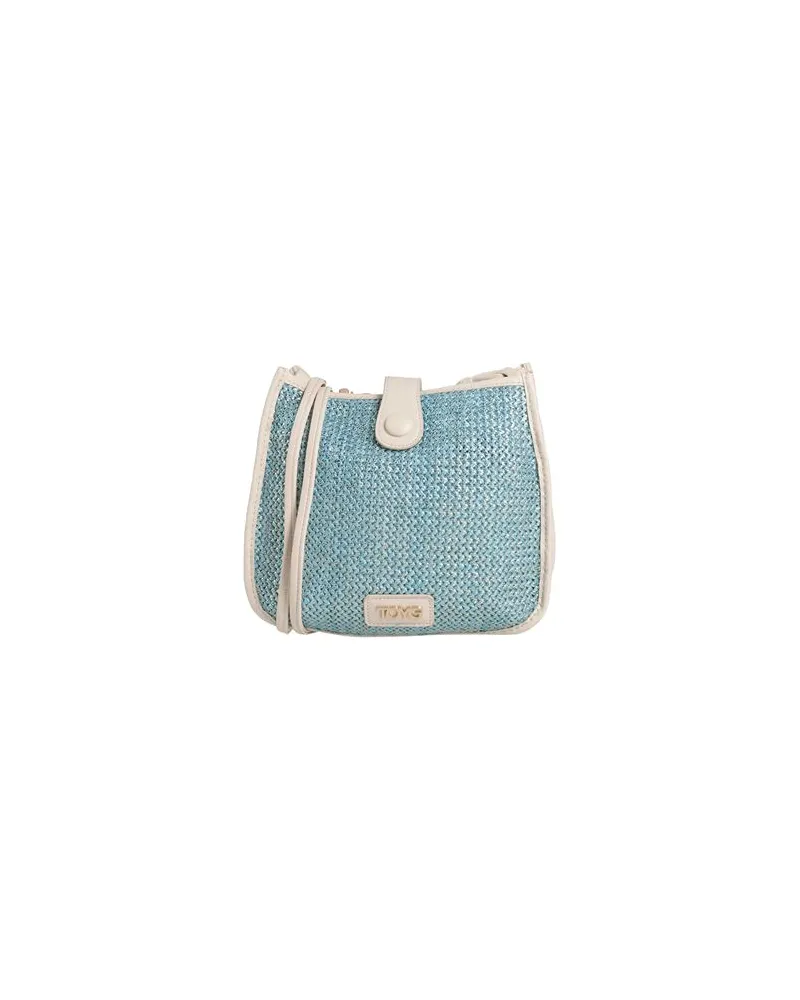 TOY G TASCHEN - Umhängetascheauf YOOX.COM Himmelblau