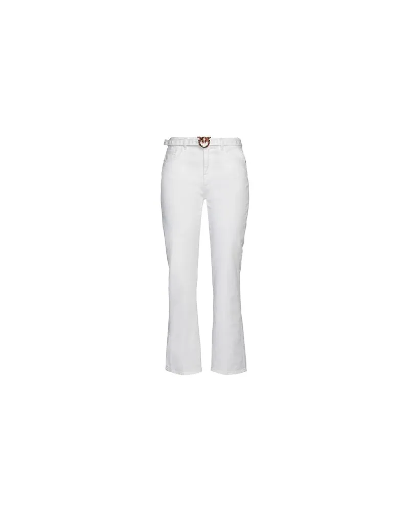 Pinko HOSEN & RÖCKE - Jeanshosenauf YOOX.COM Weiß