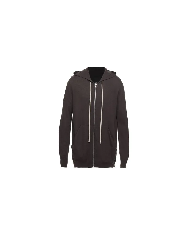 Rick Owens STRICKWAREN - Strickjackenauf YOOX.COM Dunkelbraun
