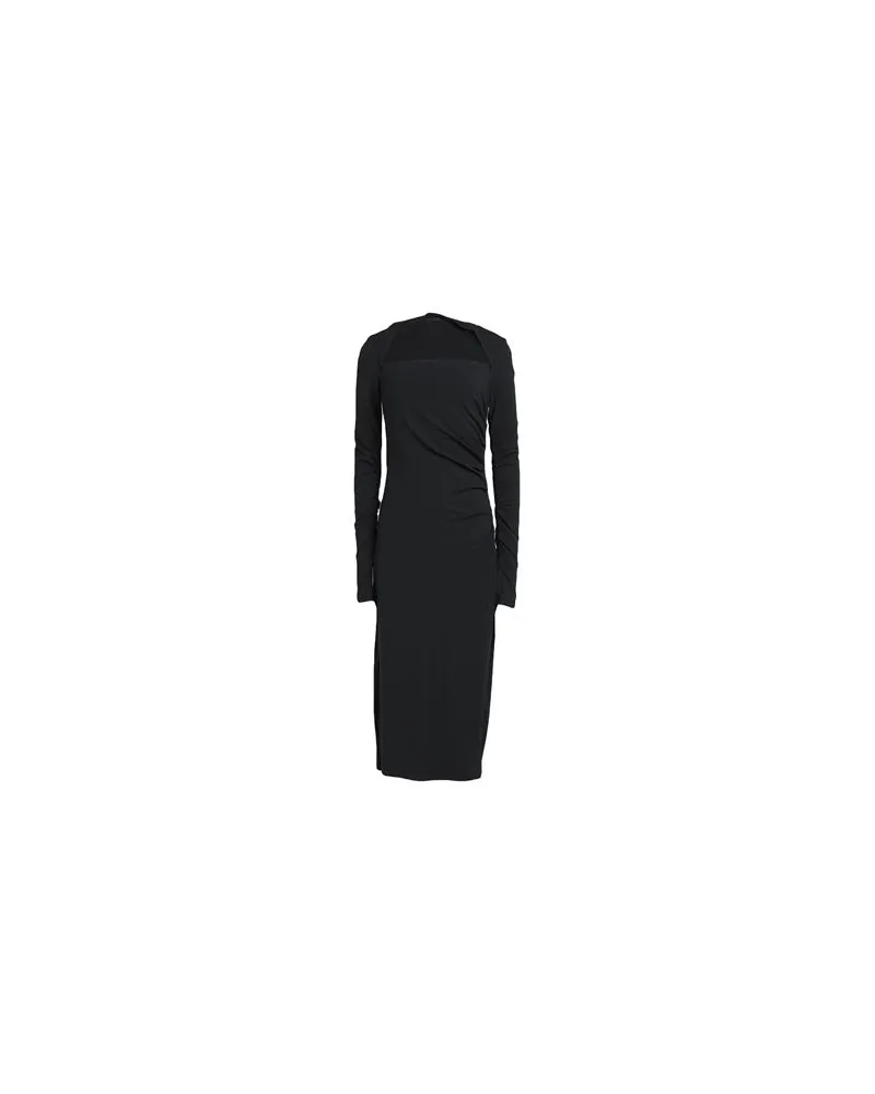 Helmut Lang KLEIDER - Midi-Kleiderauf YOOX.COM Schwarz