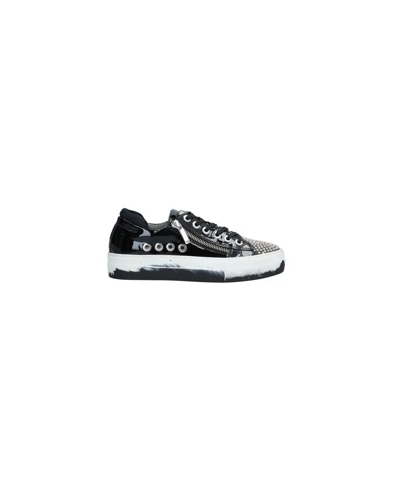 Cesare Paciotti SCHUHE - Sneakersauf YOOX.COM Schwarz