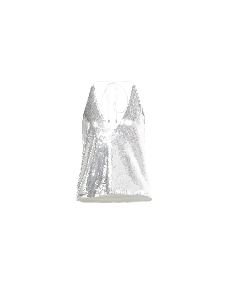 ROTATE Birger Christensen TOPS - Topsauf YOOX.COM Silber