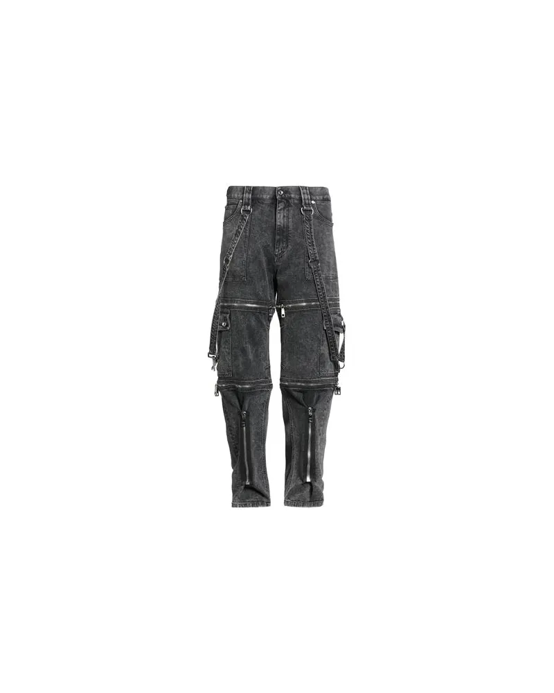 Dolce & Gabbana HOSEN & RÖCKE - Jeanshosenauf YOOX.COM Schwarz