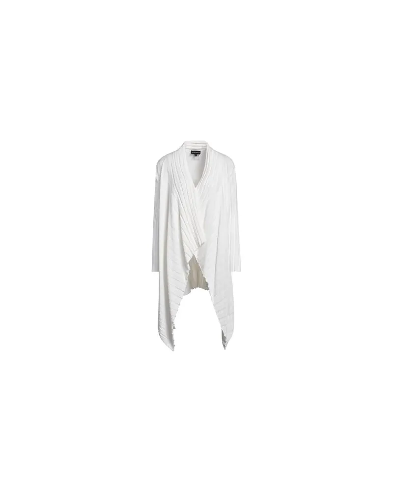 Emporio Armani STRICKWAREN - Strickjackenauf YOOX.COM Elfenbein