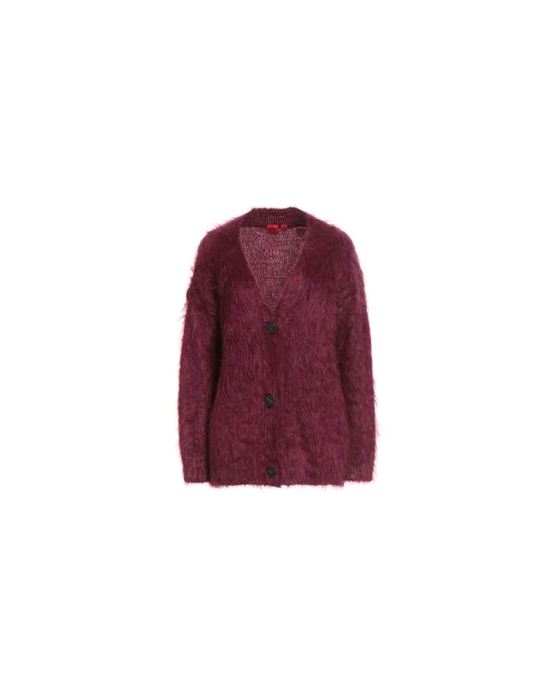 HUGO BOSS STRICKWAREN - Strickjackenauf YOOX.COM Purpur