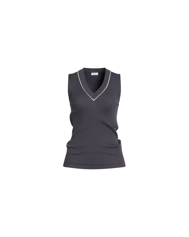 Brunello Cucinelli TOPS - T-shirtsauf YOOX.COM Nachtblau