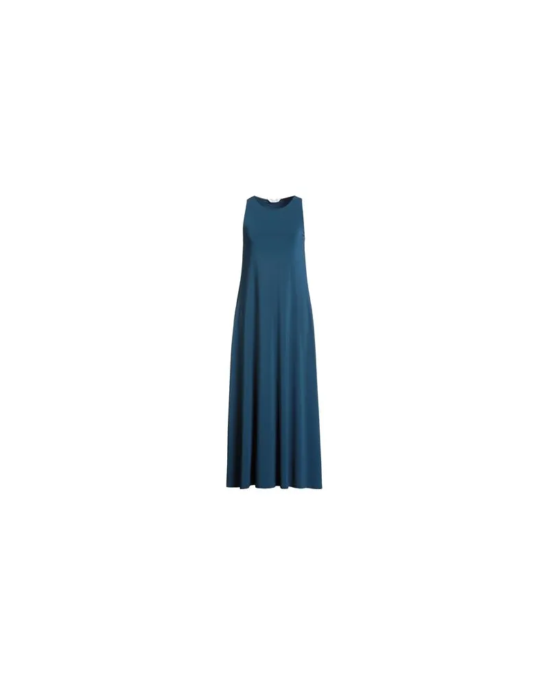 Max Mara LEISURE - KLEIDER - Midi-Kleiderauf YOOX.COM Blau