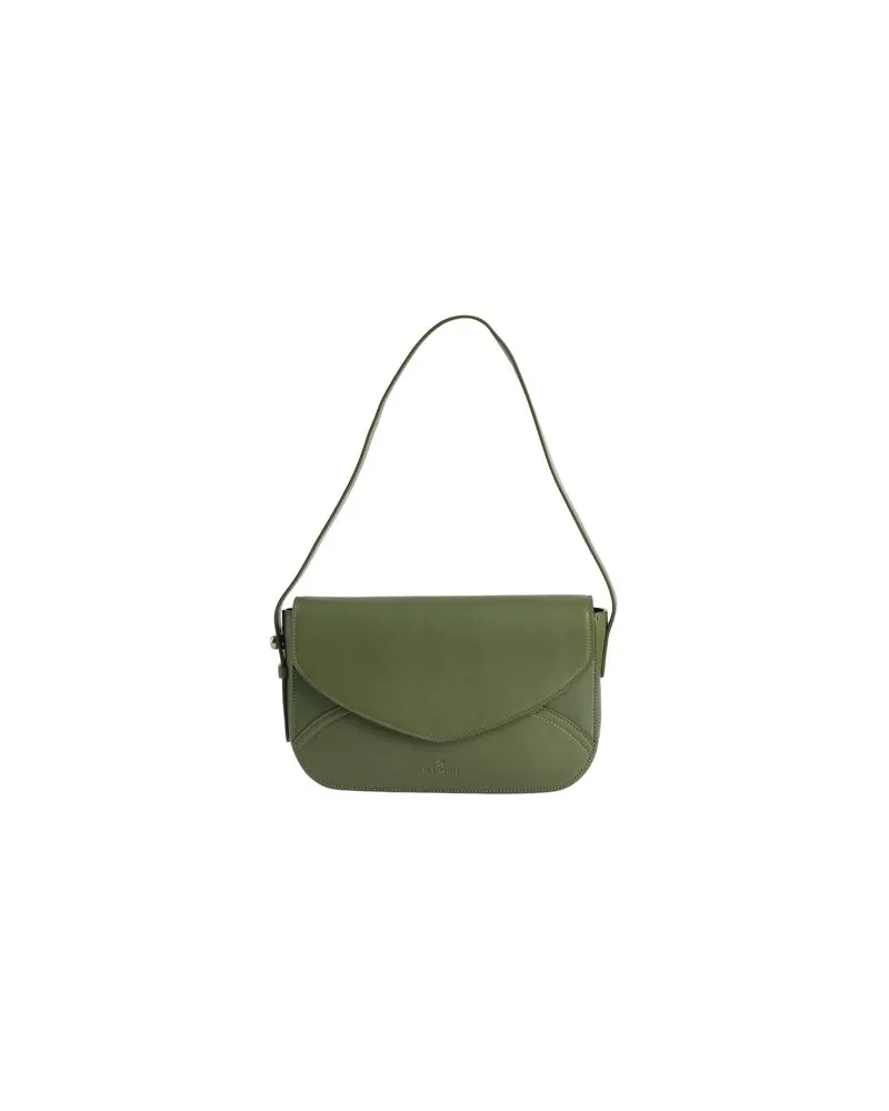 IL BISONTE TASCHEN - Schultertaschenauf YOOX.COM Militärgrün