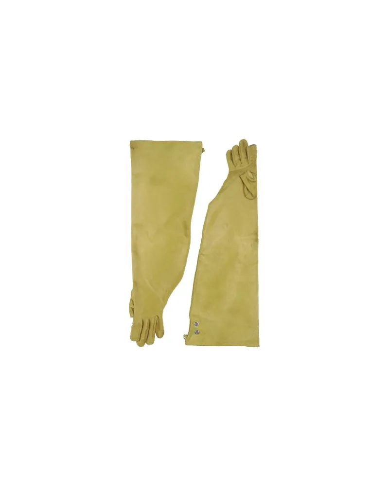 Rick Owens ACCESSOIRES - Handschuheauf YOOX.COM Limettengrün