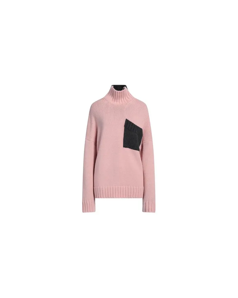 J.W.Anderson STRICKWAREN - Rollkragenpulloverauf YOOX.COM Rosa