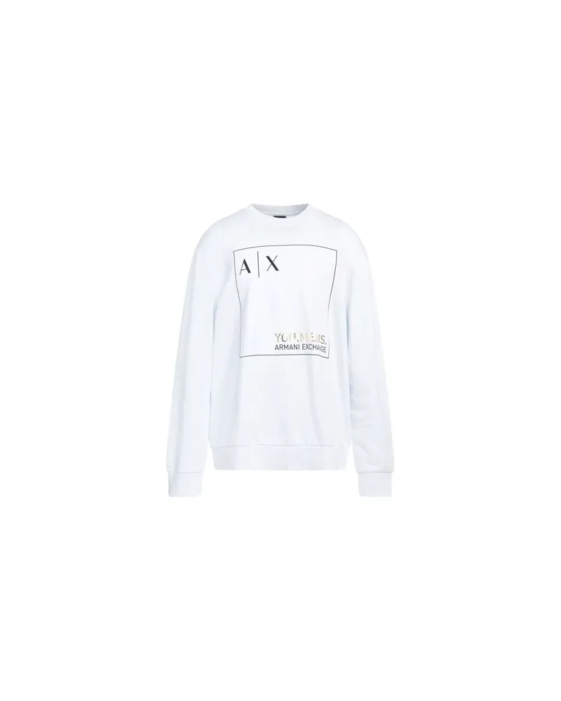 Armani Exchange TOPS - Sweatshirtsauf YOOX.COM Weiß