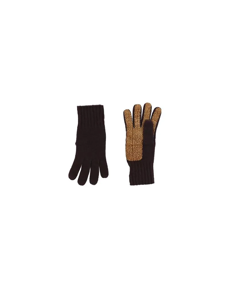Borbonese ACCESSOIRES - Handschuheauf YOOX.COM Dunkelbraun