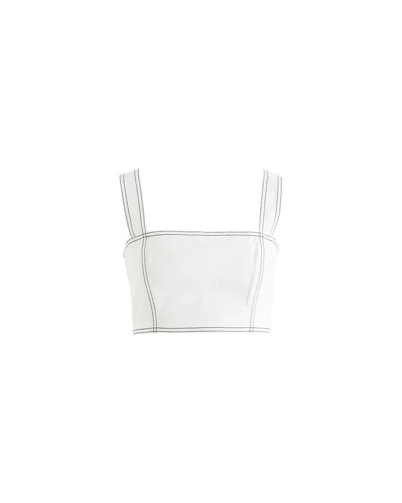 Balmain TOPS - Topsauf YOOX.COM Weiß