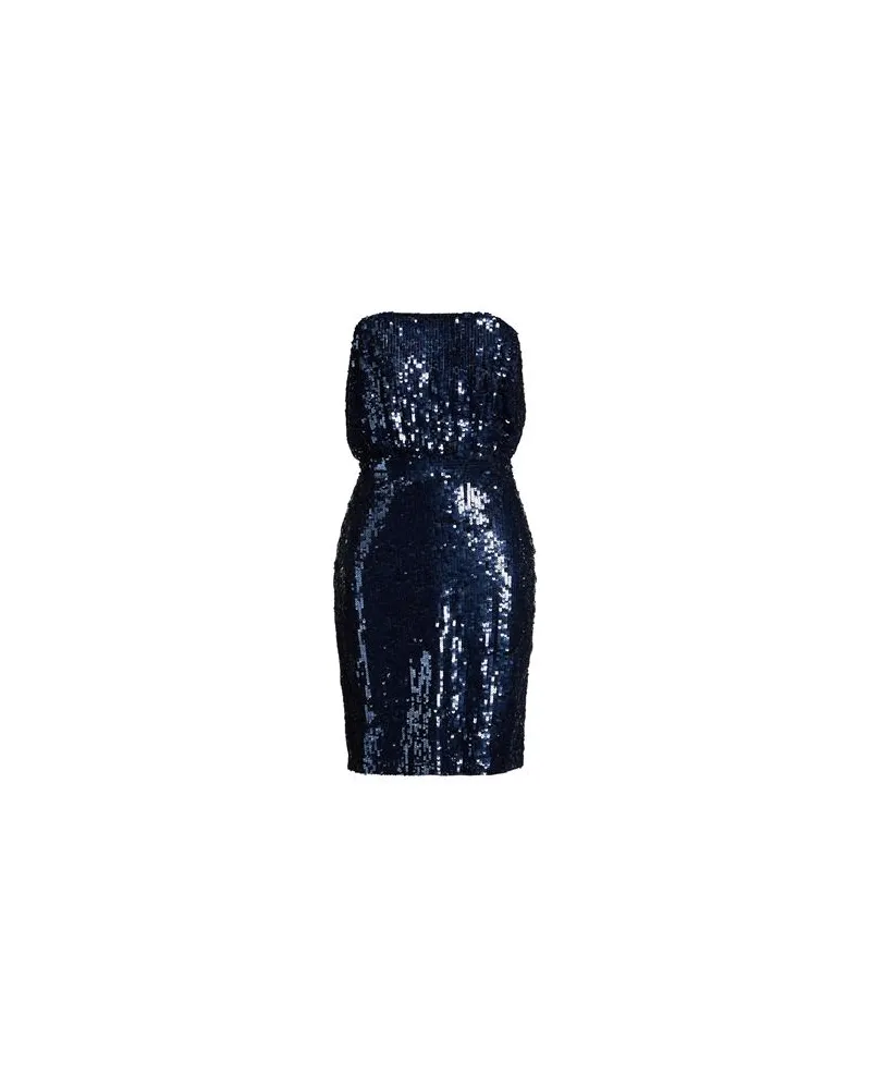 Elisabetta Franchi KLEIDER - Mini-Kleiderauf YOOX.COM Marineblau