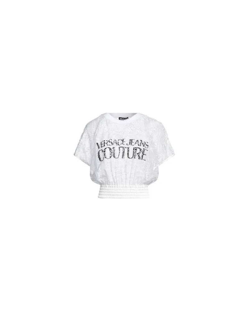 Versace Jeans TOPS - T-shirtsauf YOOX.COM Weiß