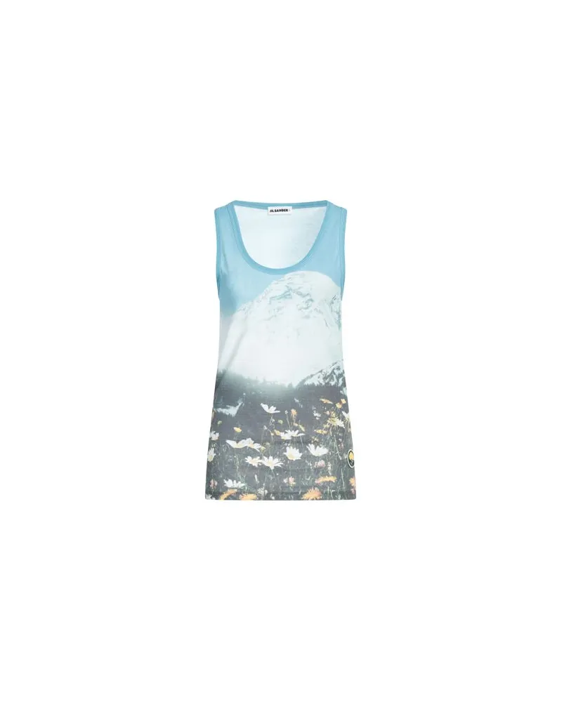 Jil Sander TOPS - Tank Topsauf YOOX.COM Azurblau