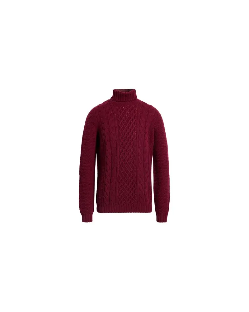 Drumohr  STRICKWAREN - Rollkragenpulloverauf YOOX.COM Bordeaux