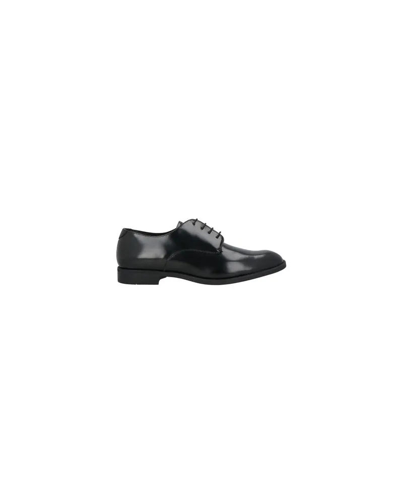 Emporio Armani SCHUHE - Schnürschuheauf YOOX.COM Schwarz