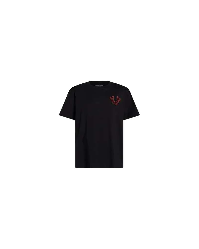 True Religion TOPS - T-shirtsauf YOOX.COM Schwarz