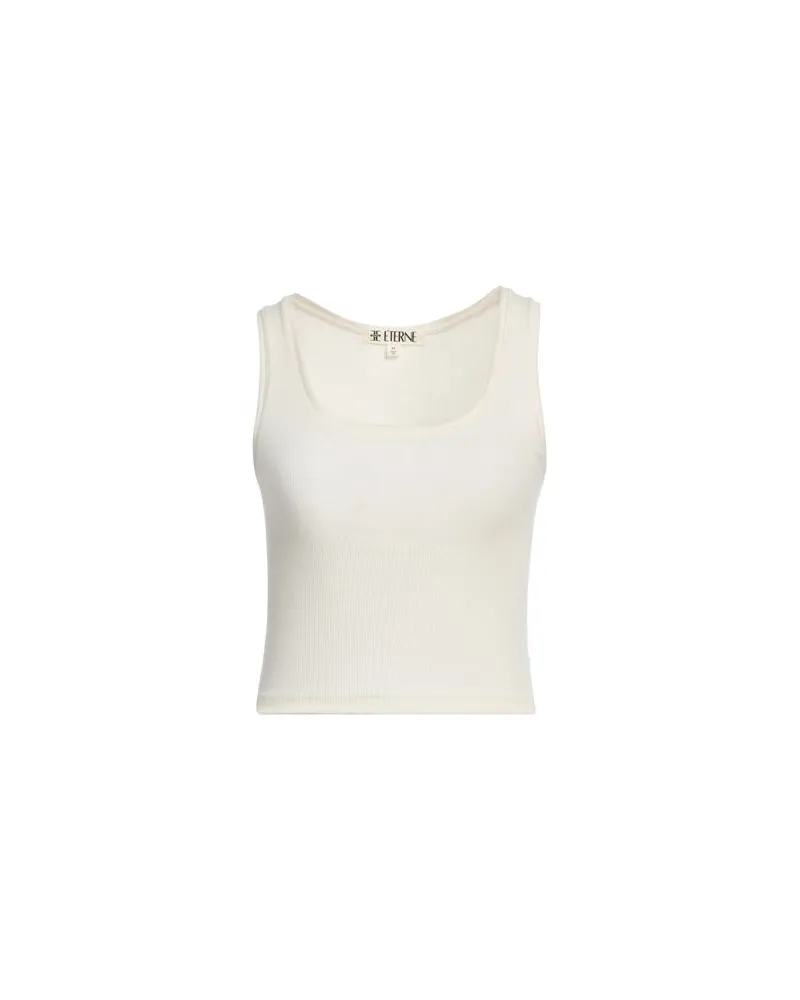 ÉTERNE TOPS - Topsauf YOOX.COM Cremeweiß
