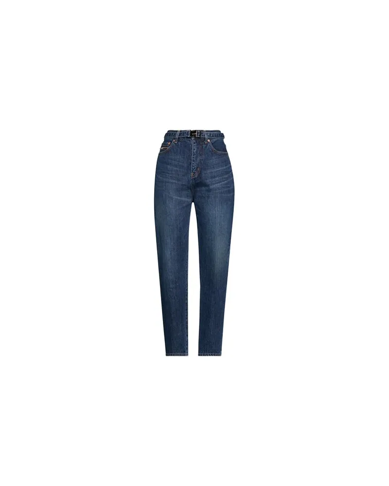 Sacai HOSEN & RÖCKE - Jeanshosenauf YOOX.COM Blau