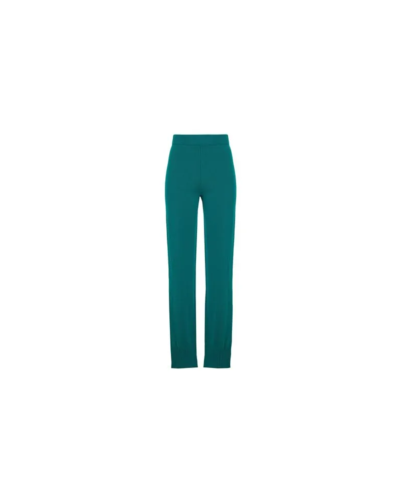 8 by Yoox MERINO BLEND KNIT PANTS  - HOSEN & RÖCKE - Hosenauf YOOX.COM Dunkelgrün